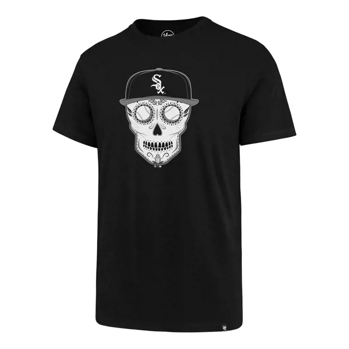 T-shirt noir Chicago White Sox MLB Sugar Skull à visière plate