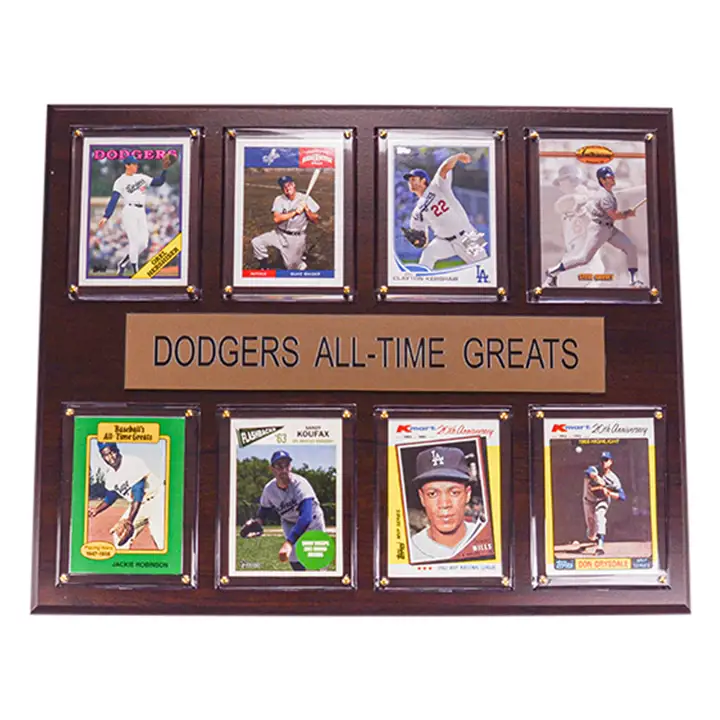 Los Angeles Dodgers : Plaque de tous les grands joueurs