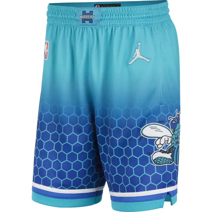 C HORNETS NBA Mixtape Swingman Shorts 21 bleu