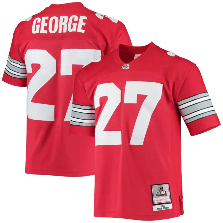 Maillot Rouge Ohio State Buckeyes NCAA Legacy