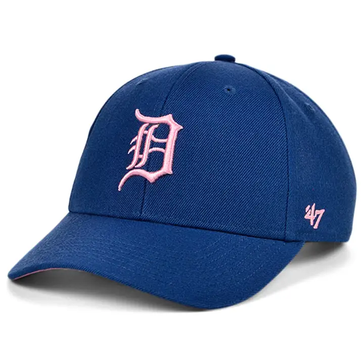 Casquette Snapback MLB WS Detroit Tigers Fashion '47 MVP BLEU/ROSE
