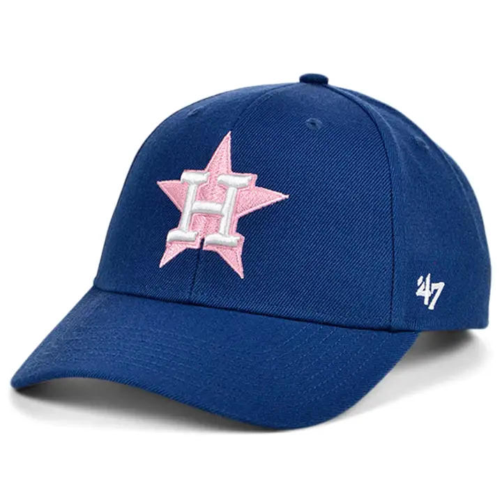 Casquette Snapback Houston Astros MLB WS Fashion '47 MVP BLEU/ROSE