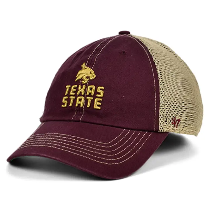 Texas State NCAA Trawler Adj mar/naturel