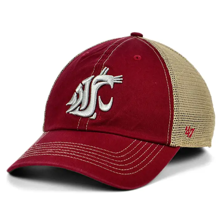 Washington State Cougars NCAA Trawler Adj rouge/naturel