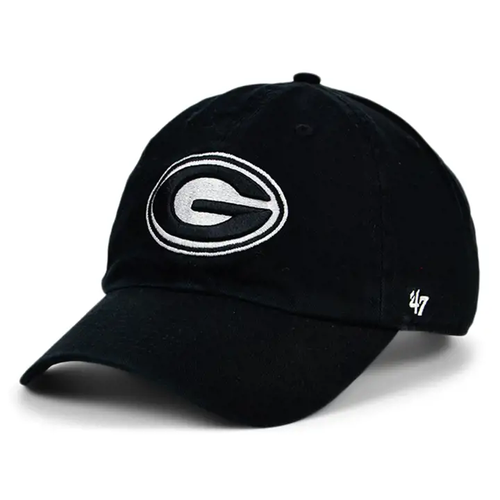 Casquette Georgia Bulldogs NCAA BW Clean Up noire/blanche