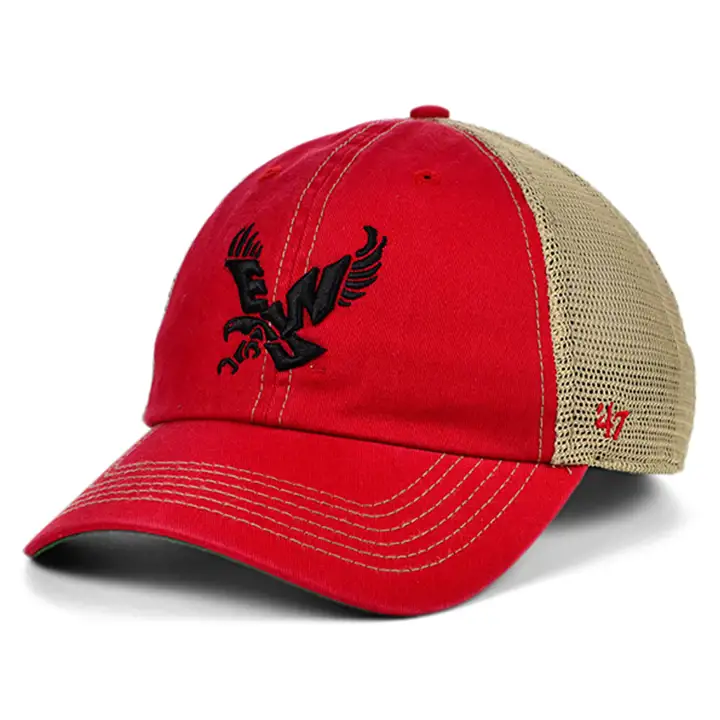 Casquette réglable rouge/naturel Trawler NCAA Eastern Washington Eagles