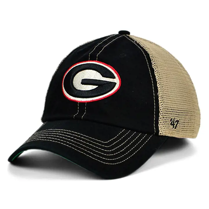 Georgia Bulldogs NCAA Trawler réglable noir/naturel