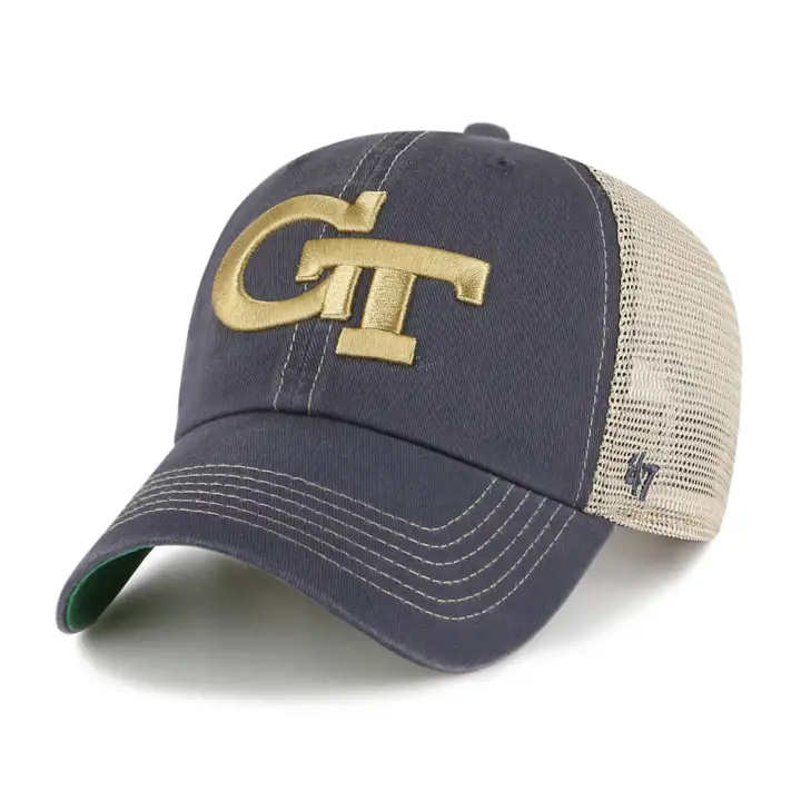 Georgia Tech Yellow Jackets NCAA Trawler réglable marine/naturel