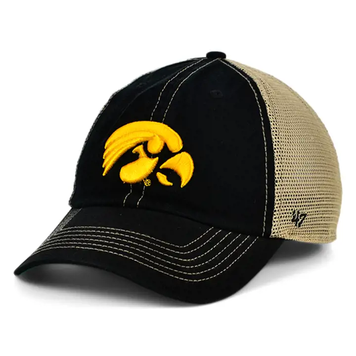 Iowa Hawkeyes NCAA Trawler réglable noir/naturel