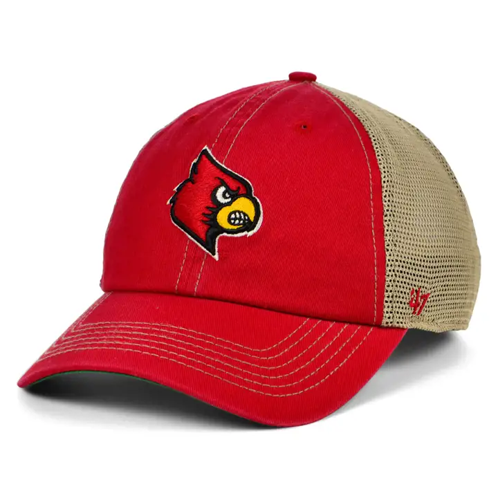 Louisville Cardinals NCAA Casquette Trawler rouge/naturel