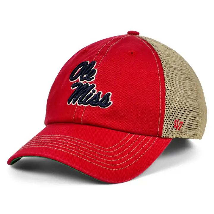 Mississippi Rebels NCAA Trawler Adj rouge/naturel