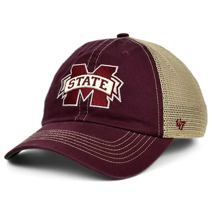 Mississippi State Bulldogs NCAA Trawler ajustable naturel