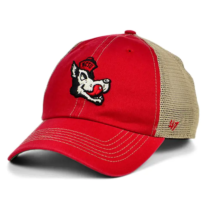 N.C. State Wolfpack NCAA Trawler réglable rouge/naturel