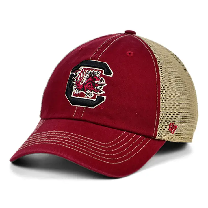 South Carolina Gamecocks NCAA Trawler réglable crème/naturel