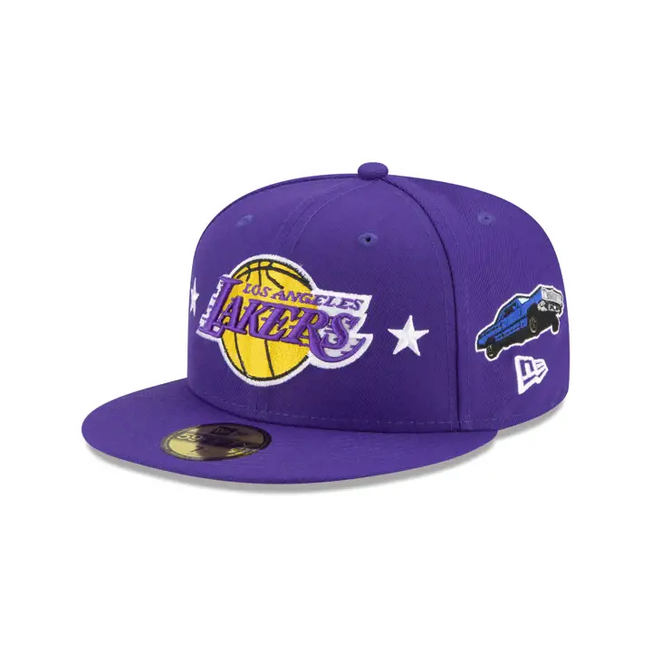 LOS ANGELES LAKERS NBA CITY TRANSIT 59FIFTY violet