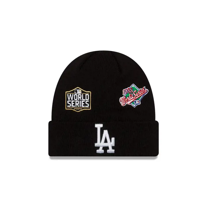 LOS ANGELES DODGERS MLB CHAMPION PATCH TRICOT noir