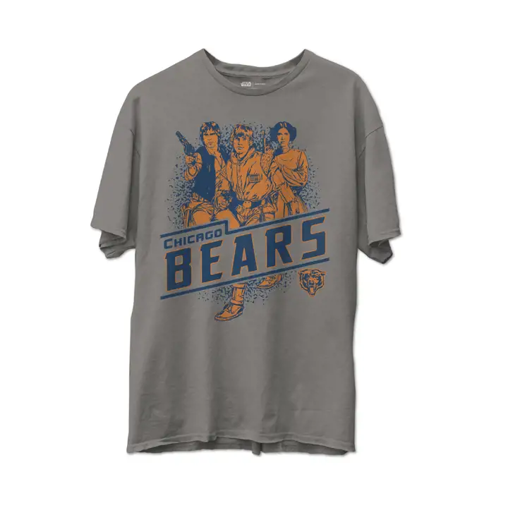 T-shirt Chicago Bears NFL x Star Wars Rebel 21 GRY