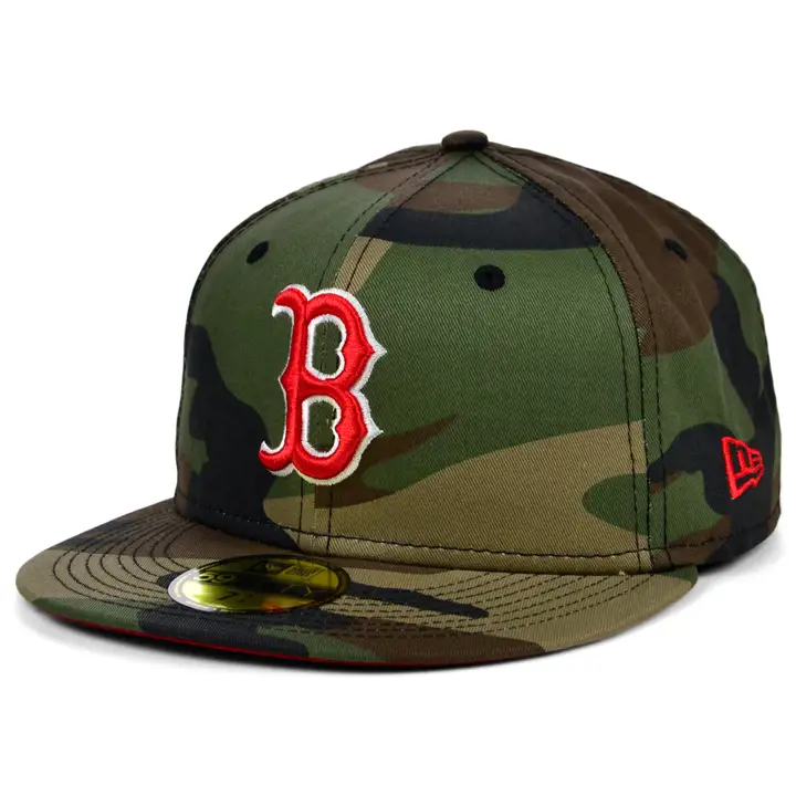 BOSTON RED SOX MLB COLOR UV 59FIFTY WLND/TC camouflage/ROUGE CS