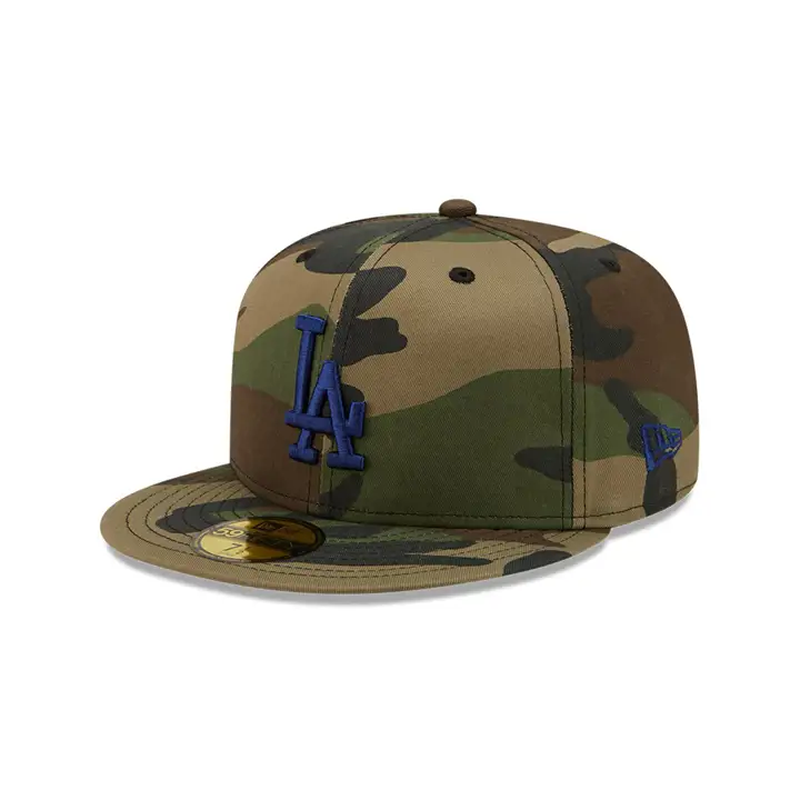 LOS ANGELES DODGERS MLB COULEUR UV 59FIFTY WLND/TC woodland/rb