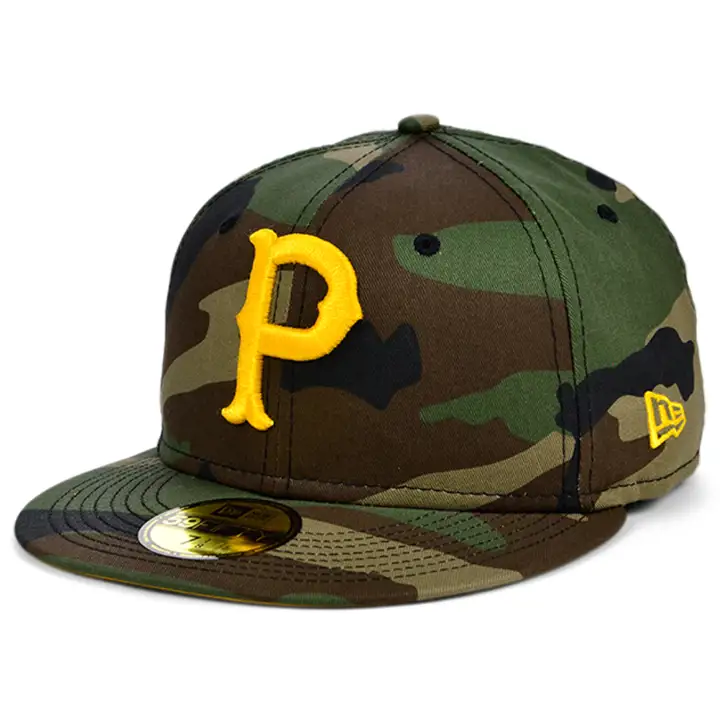 PITTSBURGH PIRATES MLB COLOR UV 59FIFTY WLND/TC woodland/jaune