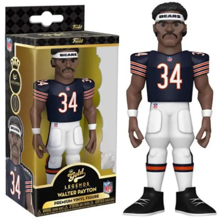 "Chicago Bears Gold Series 5\" NFL bleu/blanc/marron Payton"