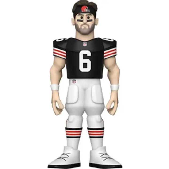 "Cleveland Browns Série Or 5" NFL blc/mar Mayfield"