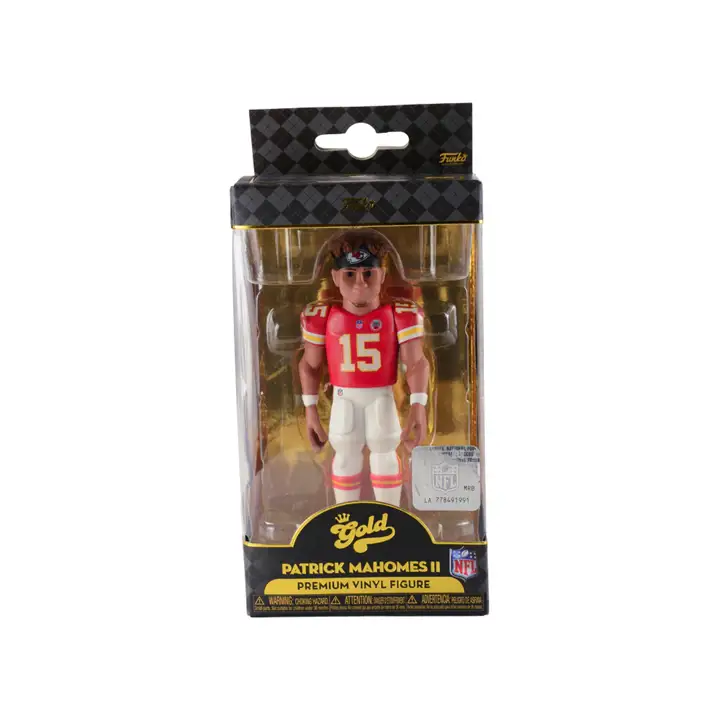 Kansas City Chiefs Gold Series 13 cm NFL rouge/blanc/marron Mahomes