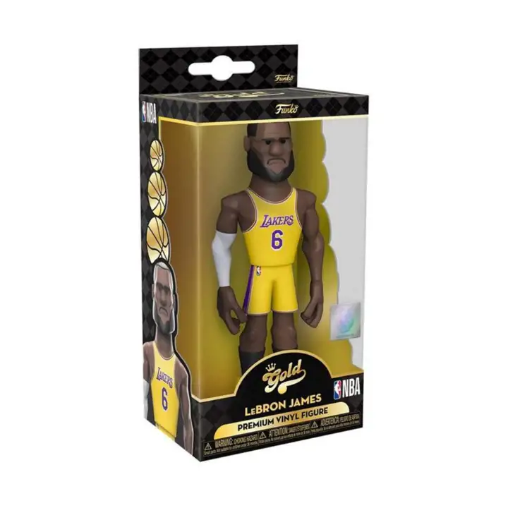 "Los Angeles Lakers Gold Series 5\" NBA jan/mar/mar James"