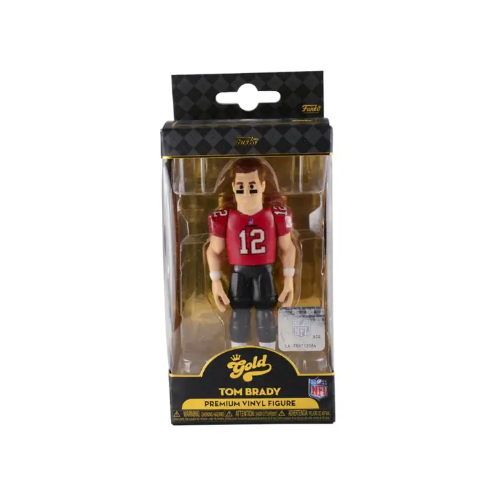 Tampa Bay Buccaneers Gold Series 5" NFL rouge/noir/blanc Brady