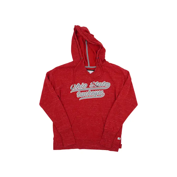 Sweat à capuche Rostenkowski des Buckeyes de l'Ohio State NCAA pour femme 21, Rouge