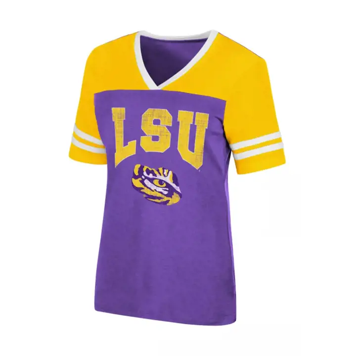 T-shirt L.S.U. NCAA Kickflip 21 violet