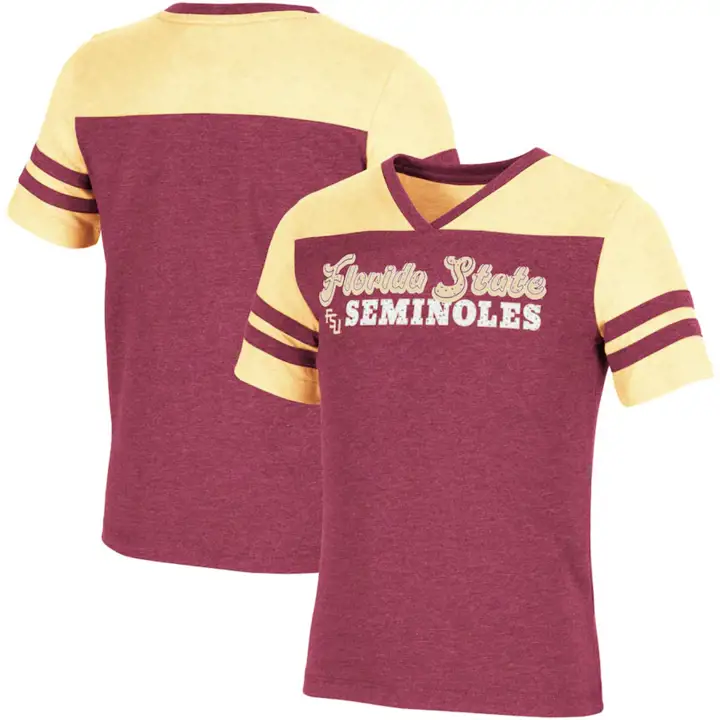 T-shirt Aloha NCAA Floride State Seminoles pour jeunes filles 21 ma