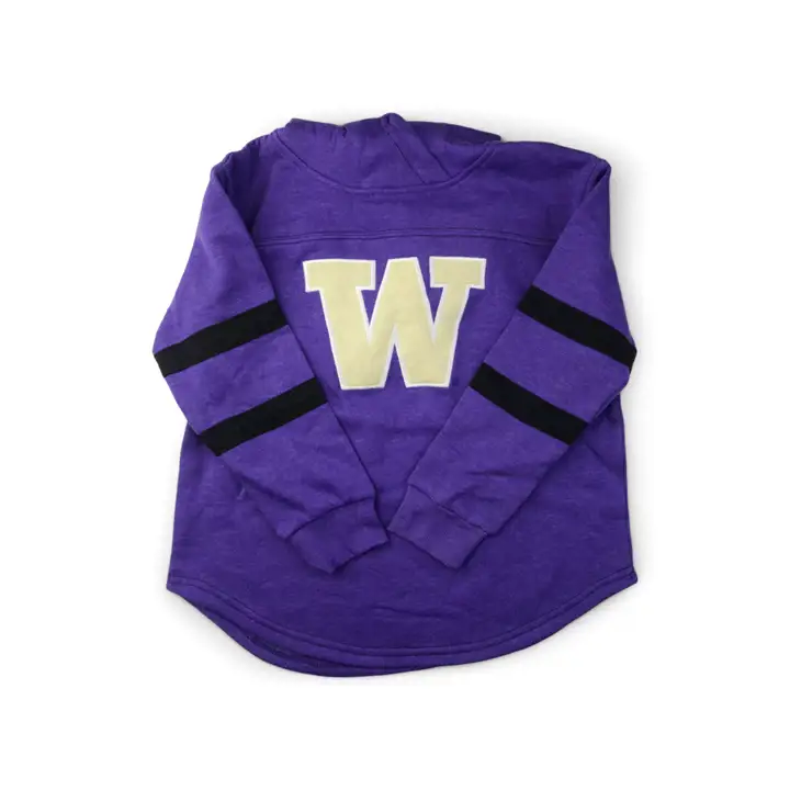 Washington Huskies NCAA Youth Girls Rainbow Hoodie 21 ans pur
