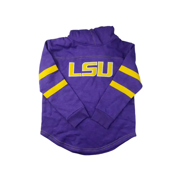 L.S.U. NCAA sweat à capuche arc-en-ciel pour jeunes filles 21 pur