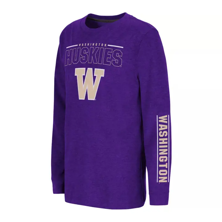 T-shirt à manches longues Washington Huskies NCAA Youth West 21 pur