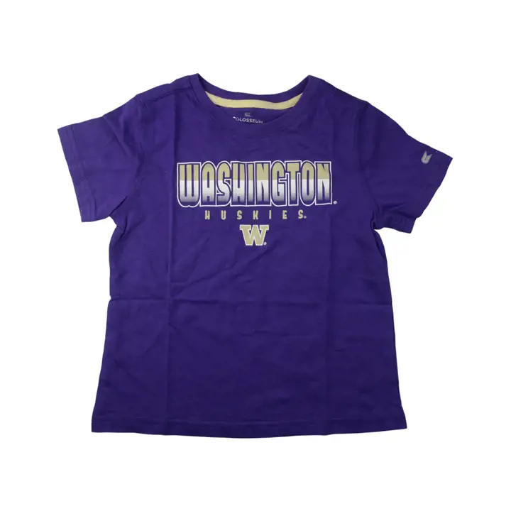 T-shirt Washington Huskies NCAA Toddler Wonder 21 pur