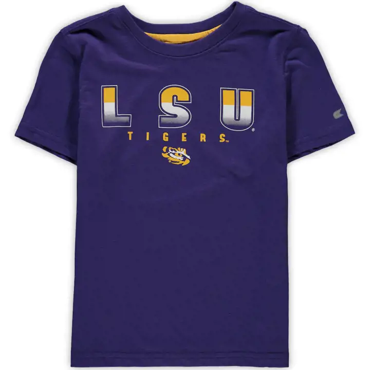 T-shirt L.S.U. NCAA Wonder pour tout-petits 21 ans pur
