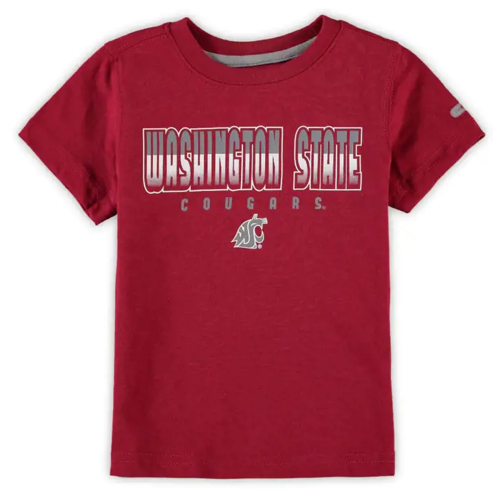 T-shirt Enfant Wonder NCAA Washington State Cougars 21 crim
