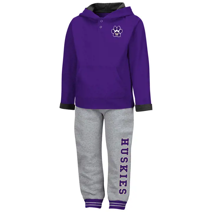 Ensemble pour tout-petit Washington Huskies NCAA Poppies 21 pur