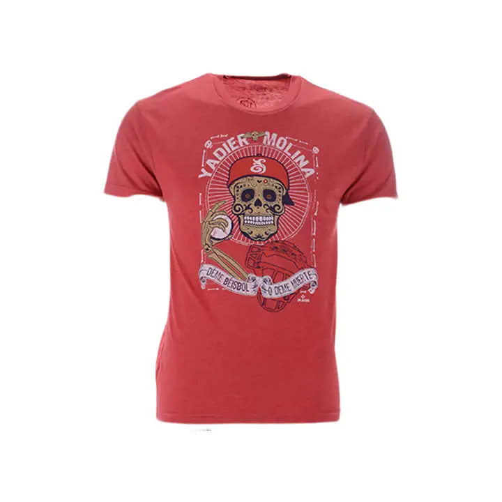 T-shirt crâne St. Louis Cardinals MLB D.O.D. Joueur Yadier M