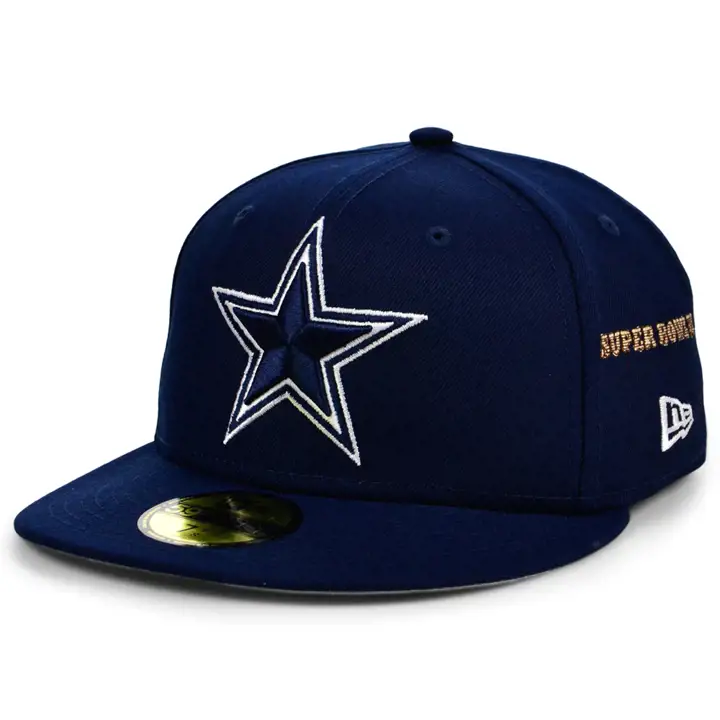 Casquette Dallas Cowboys NFL SB Multi Patch 59FIFTY Marine
