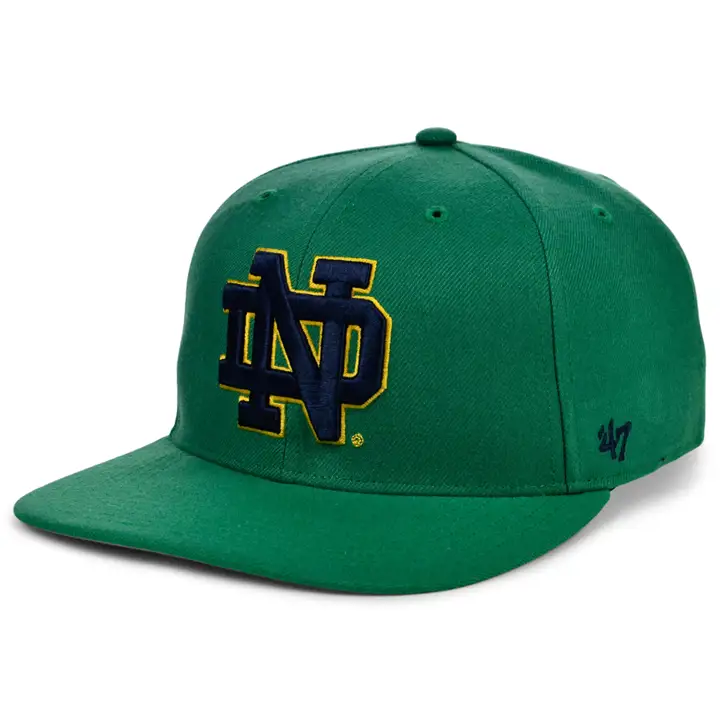 Notre Dame Fighting Irish NCAA Professionnel Ajusté VERT