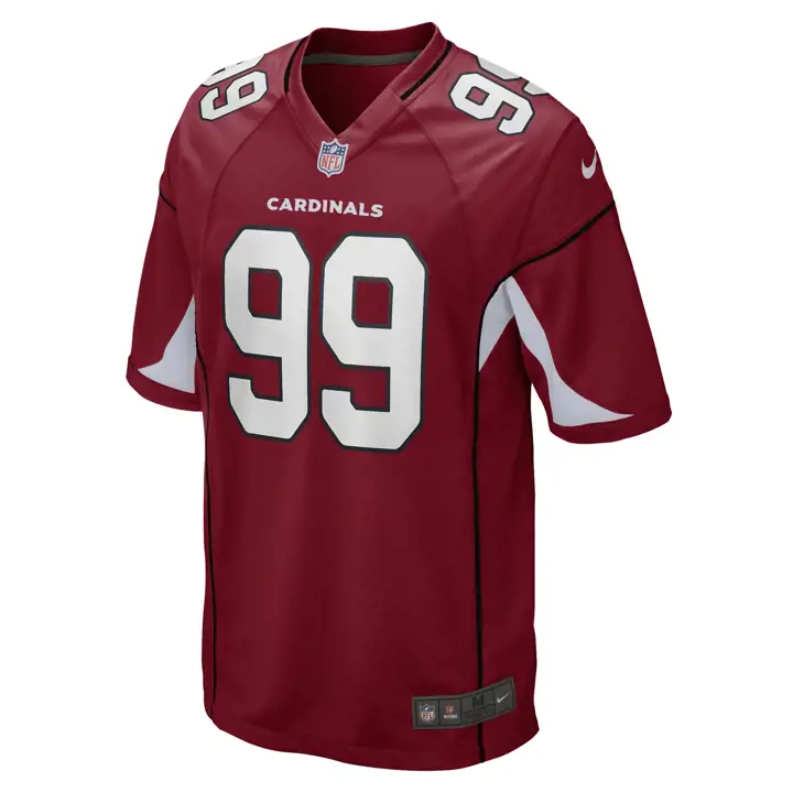 Maillot de match NFL AZ CARDS J. J. Watt ROUGE