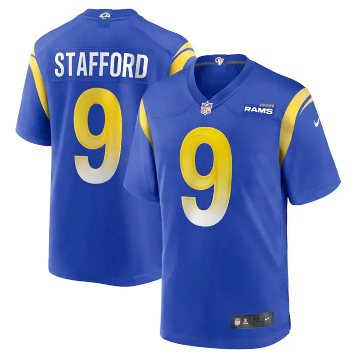 Maillot de match NFL LA Rams Matt Stafford RBL