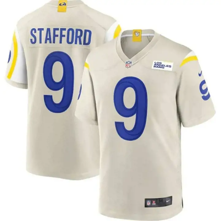 Maillot de match NFL LA Rams Matt Stafford IVO
