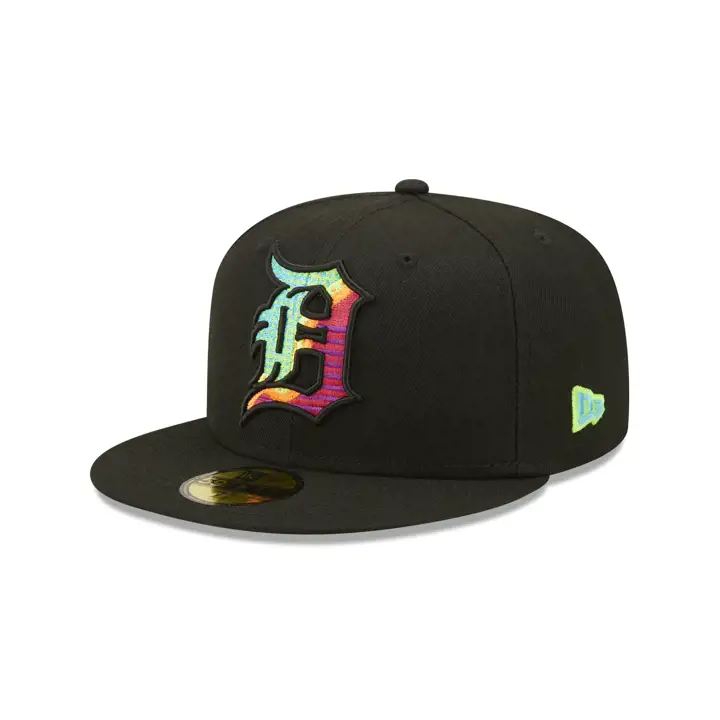 CASQUETTE 59FIFTY AJUSTÉE DETROIT TIGERS NEON FILL NOIRE