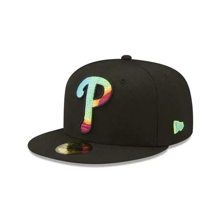 Casquette 59FIFTY NEW ERA Philadelphia Phillies Neon Noir
