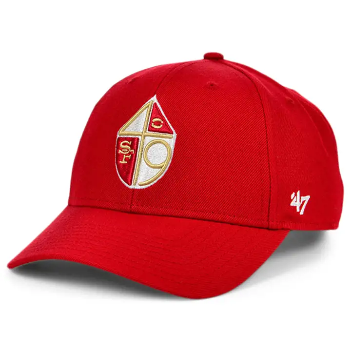 San Francisco 49ers 47 NFL MVP rouge