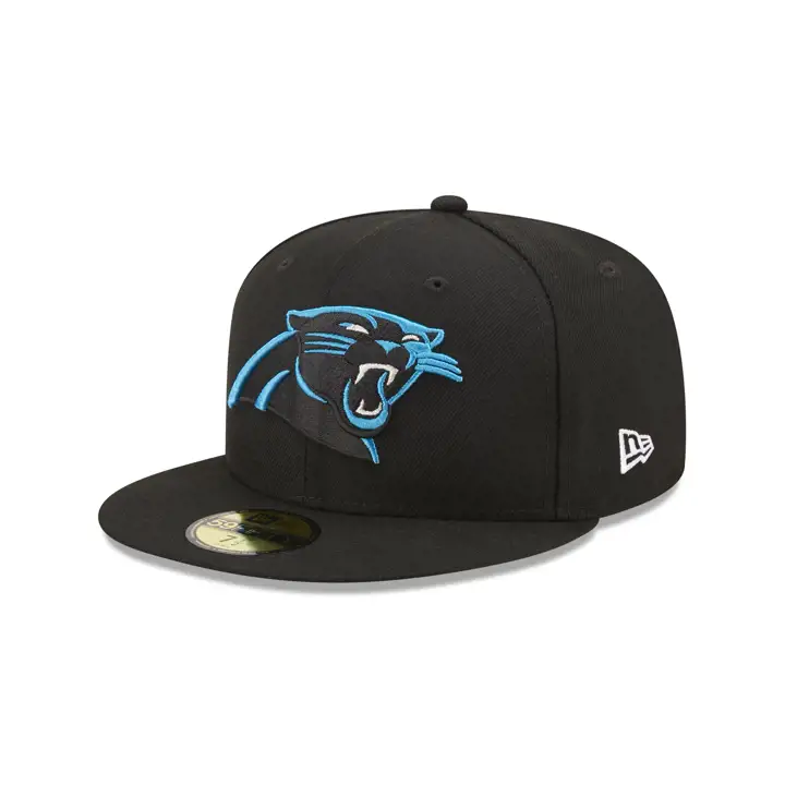 Casquette Carolina Panthers NFL Anniversary Patch 59FIFTY Noire