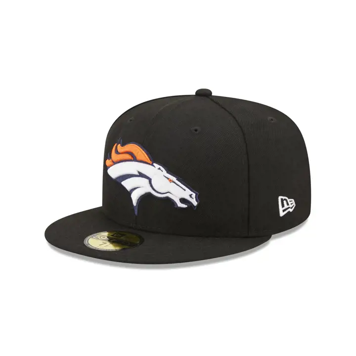 Denver Broncos NFL Patch Anniversaire 59FIFTY NOIR